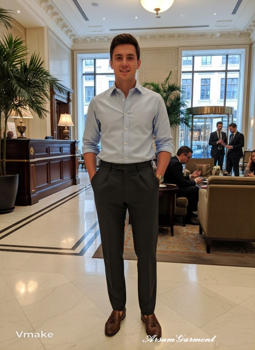 شلوار پارچه ای کلاسیک مردانه