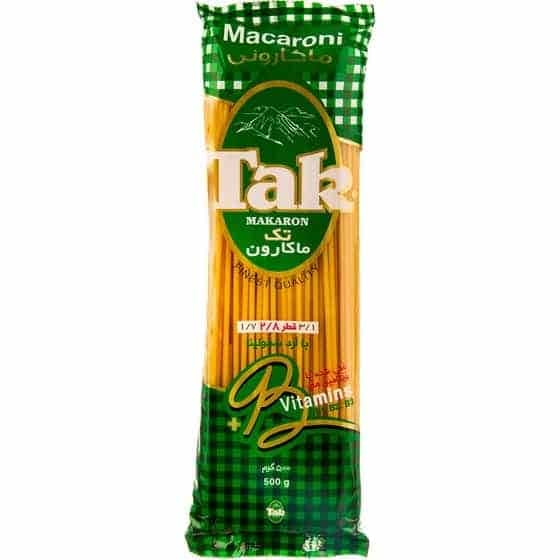 قیمت عمده ماکارونی تک + فروش ویژه