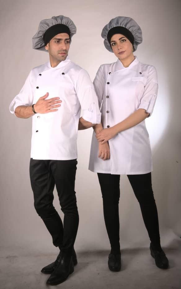 بهترین قیمت عمده لباس کار قنادی