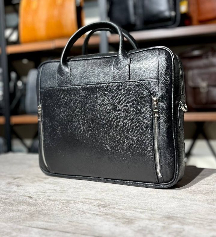 کیف دیپلمات چرم طبیعی + فروش صادراتی