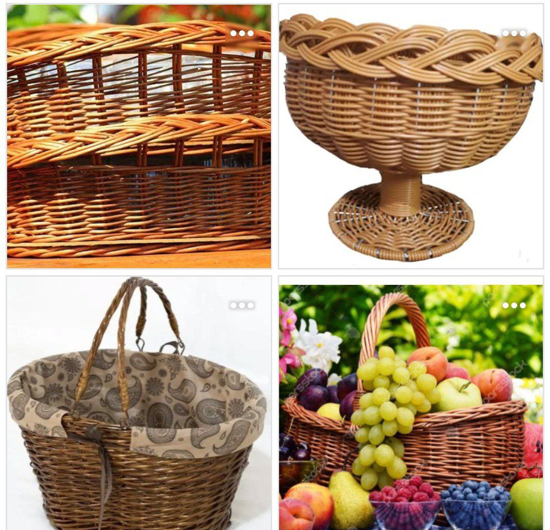 بهترین سبد حصیری شمال + عمده