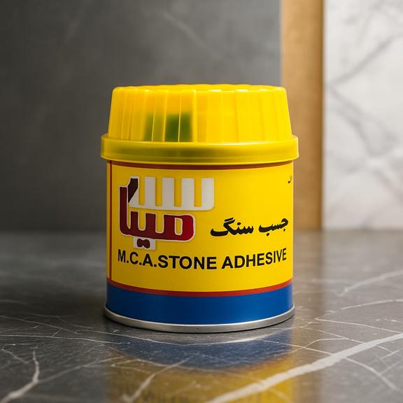 فروش عمده چسب سنگ ربعی ۲۵۰ گرمی میکا با پایین ترین قیمت بازار ایران