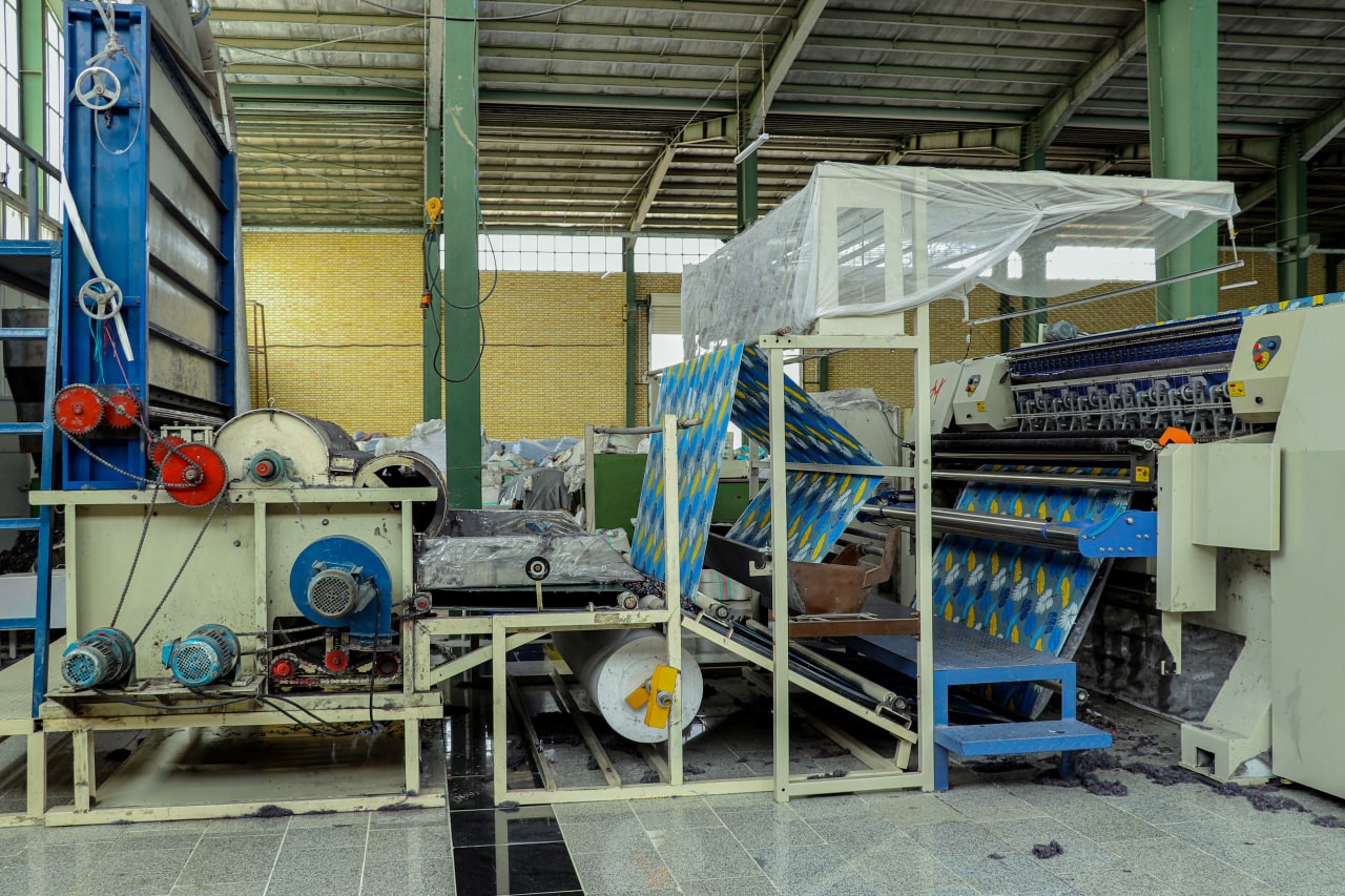 کارخانه تولیدی تشک مسافرتی اصفهان شرکت رادمان