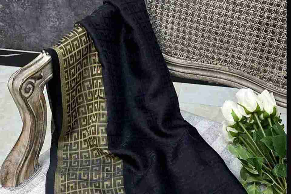 قیمت خرید شال ژاکارد حاشیه دار عمده به صرفه و ارزان