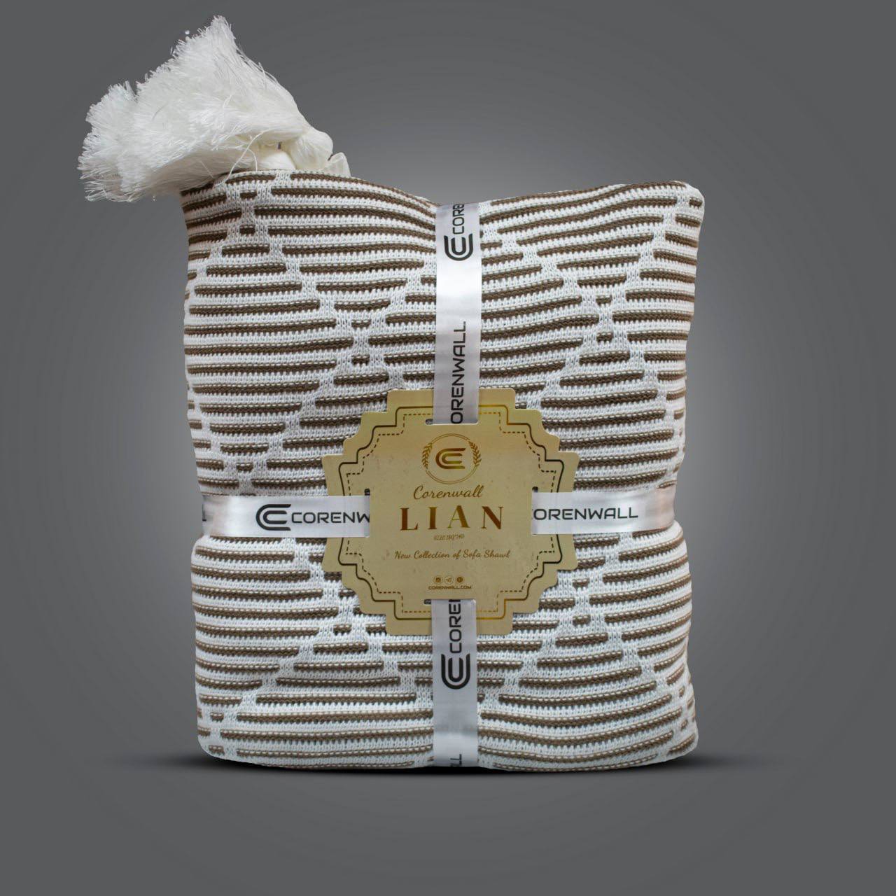 تصویر 2 از قیمت خرید شال رومبلی پتویی لیان + فروش فوری