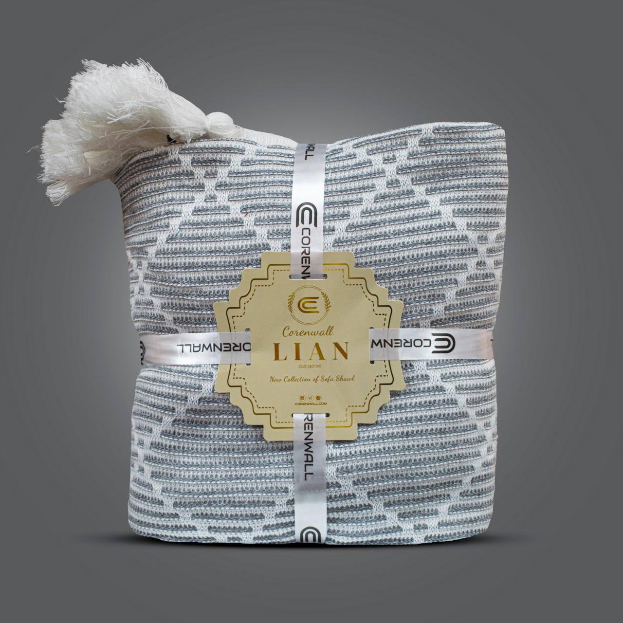 تصویر 3 از قیمت خرید شال رومبلی پتویی لیان + فروش فوری