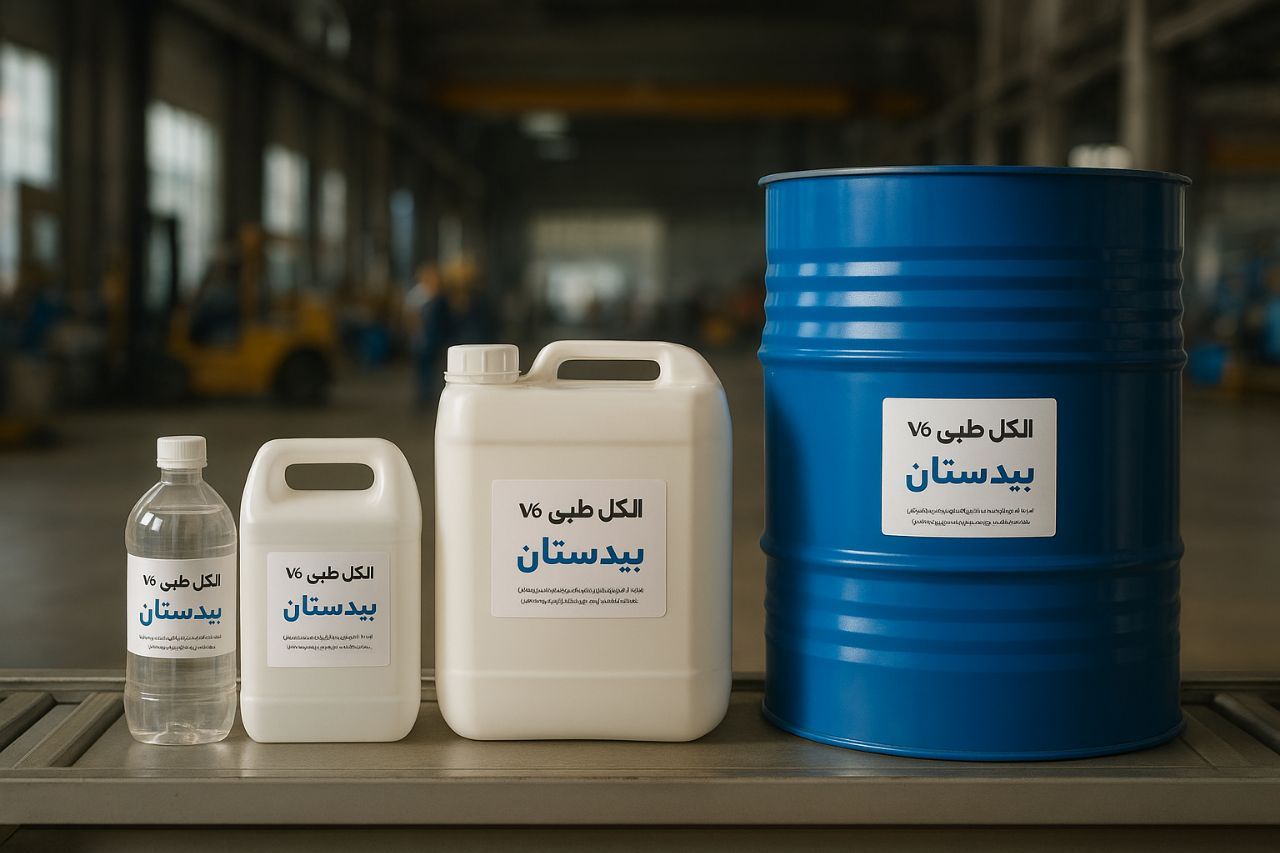 خرید و قیمت الکل طبی قزوین ۷۰٪ + فروش به صرفه و ارزان