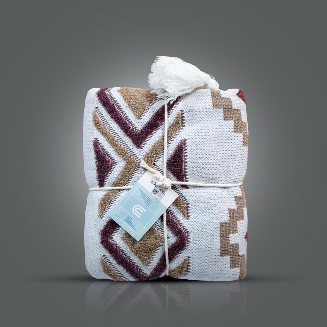 تصویر 4 از خرید و فروش پتو شال مبل پانچ پرتو + قیمت عمده