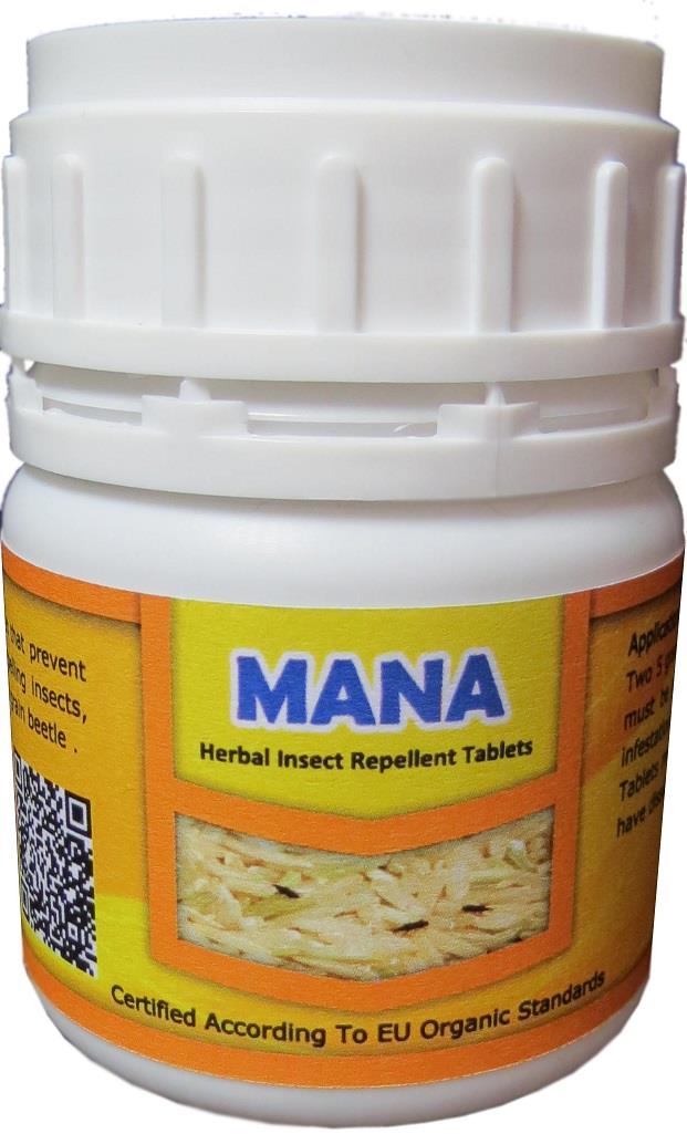 تصویر 1 از فروش عمده قرص گیاهی ضد آفت انباری مانا