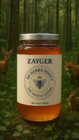 فروش ویژه عسل چهل گیاه زایگر  + ارسال سراسری