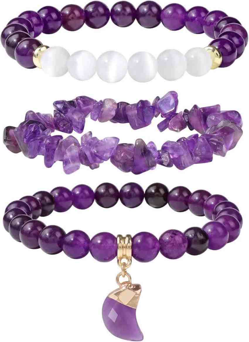 سفارش آنلاین دستبند آمیتیست + قیمت رقابتی