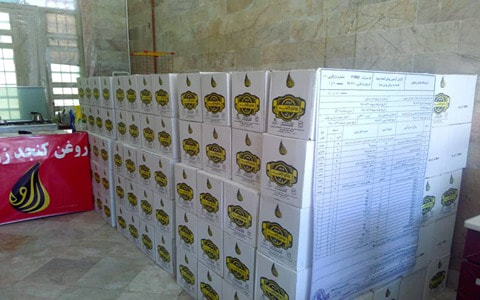 قیمت روغن کنجد 1.5 لیتری زر آوه + پخش تولیدی عمده کارخانه