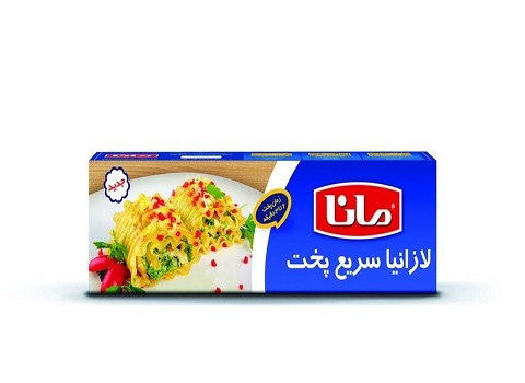 خرید لازانیا سریع پخت با ادویه مخلوط مانا + فروش عمده