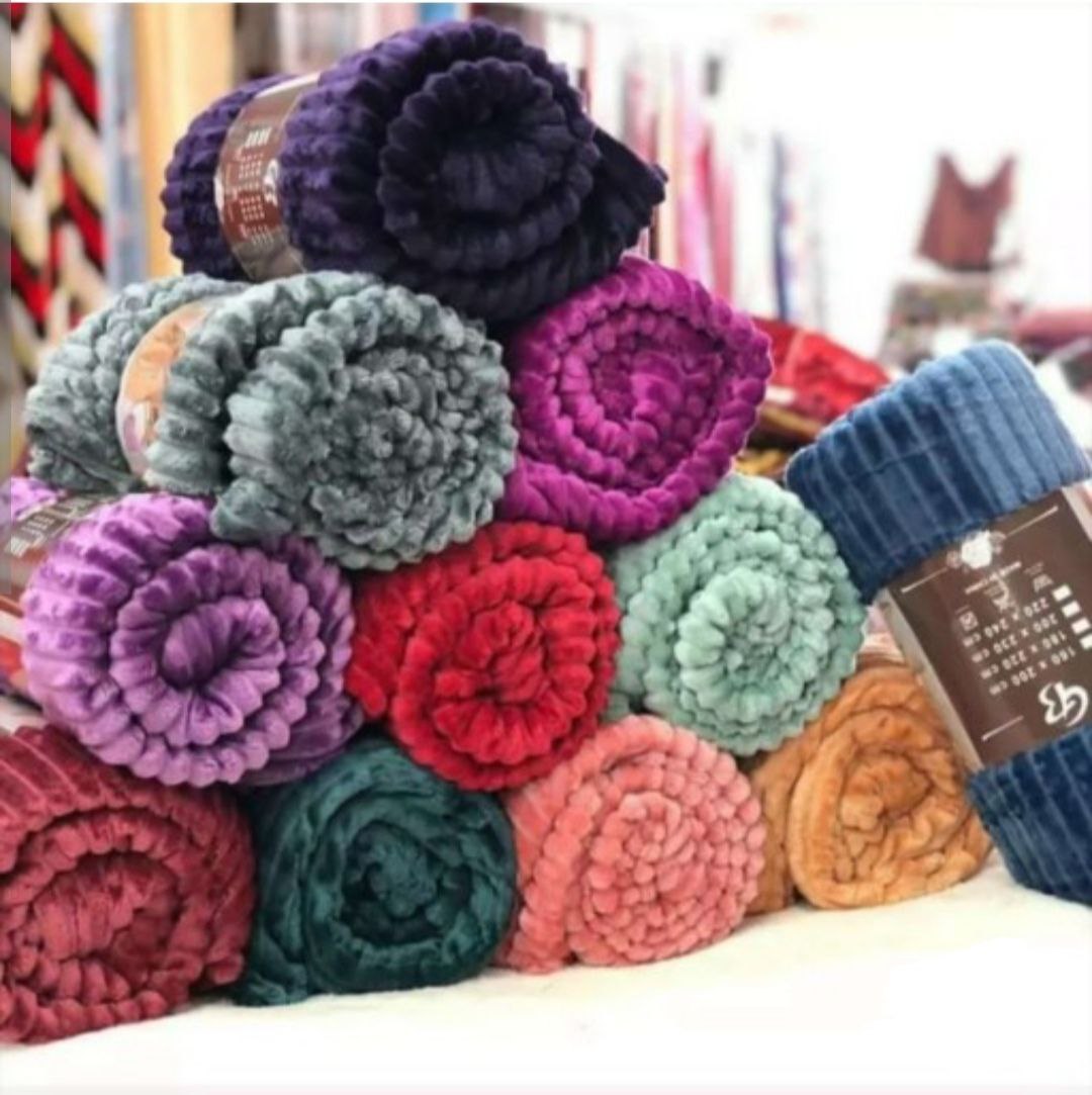 تصویر 1 از قیمت استثنایی و گرم پتوی کرکره ای یک نفره + عمده