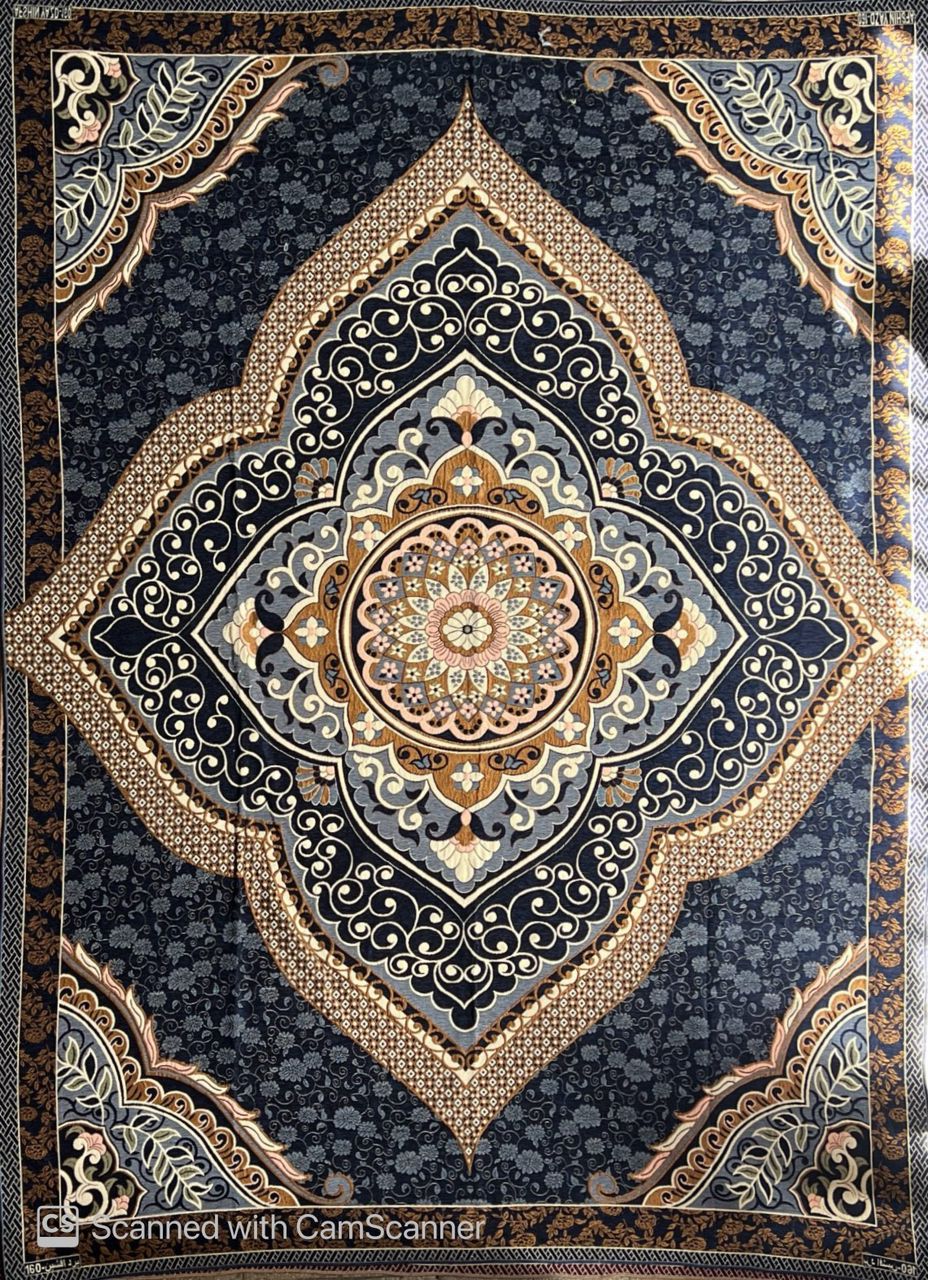 روفرشی مخمل زرکدار