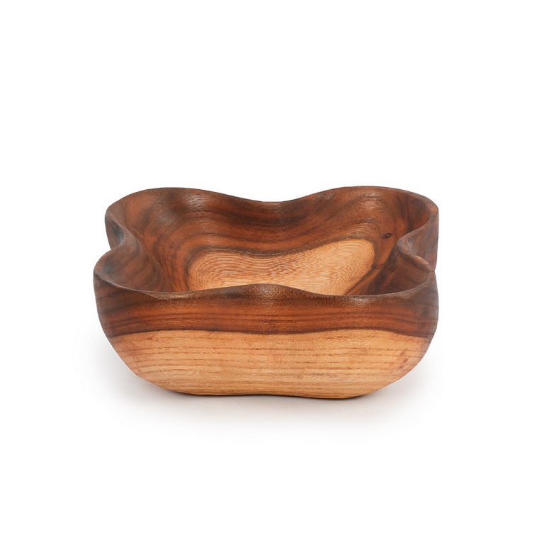 کاسه چوبی دست ساز