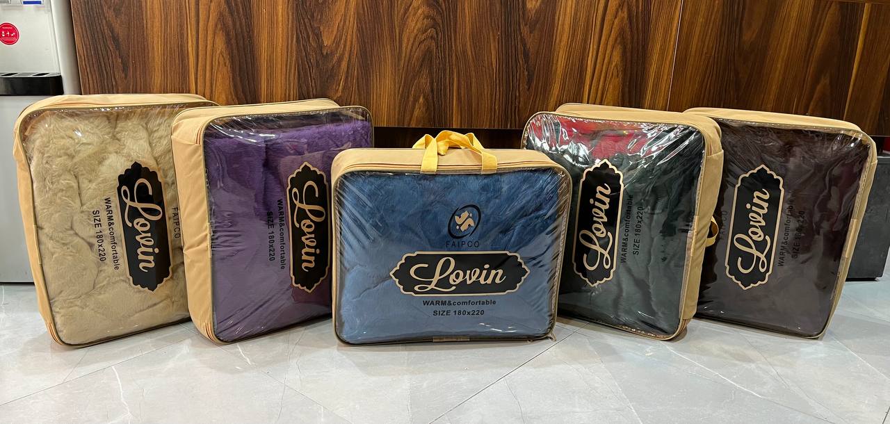 تصویر 1 از قیمت کف بازار و مناسب عمده پتوی دو نفره سنگین لاوین