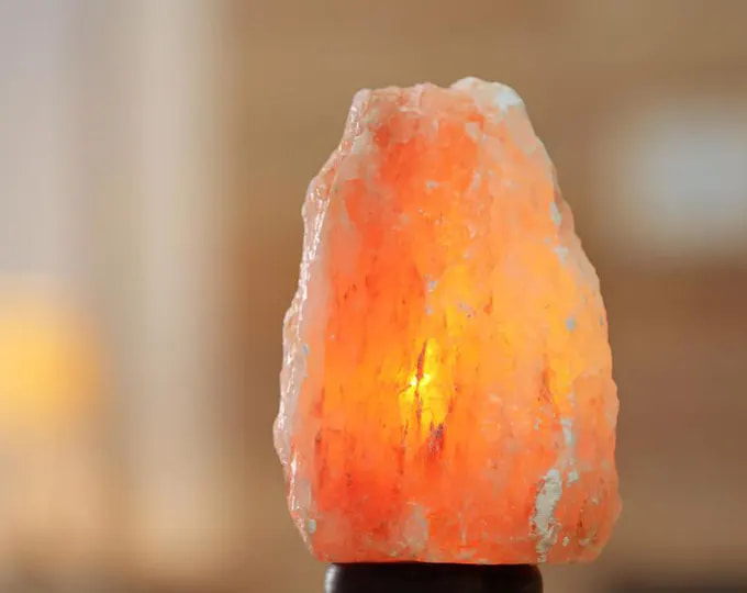 تصویر 2 از قیمت آباژور سنگ نمک صورتی با کیفیت ارزان + خرید عمده