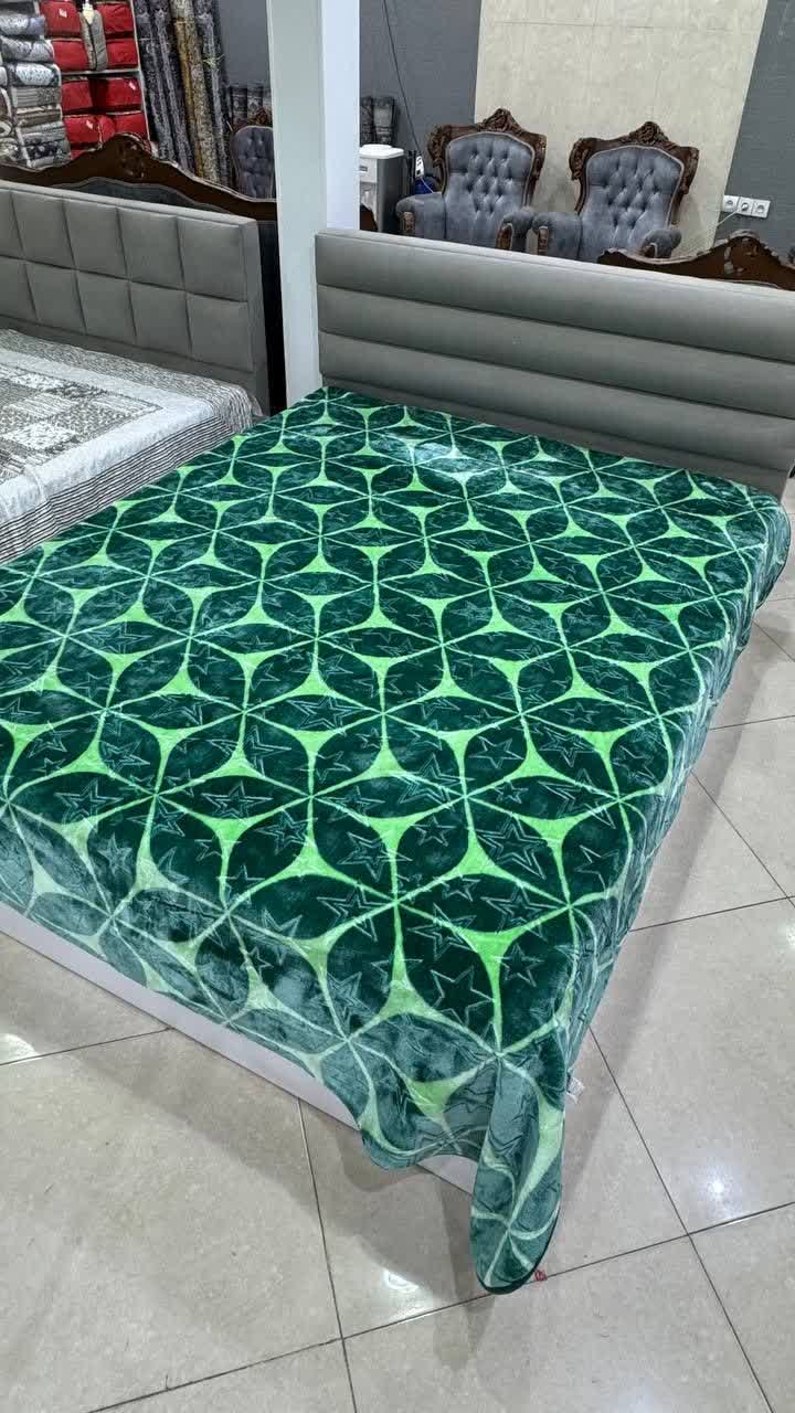 تصویر 1 از قیمت پتو برلیان تک نفره گل برجسته