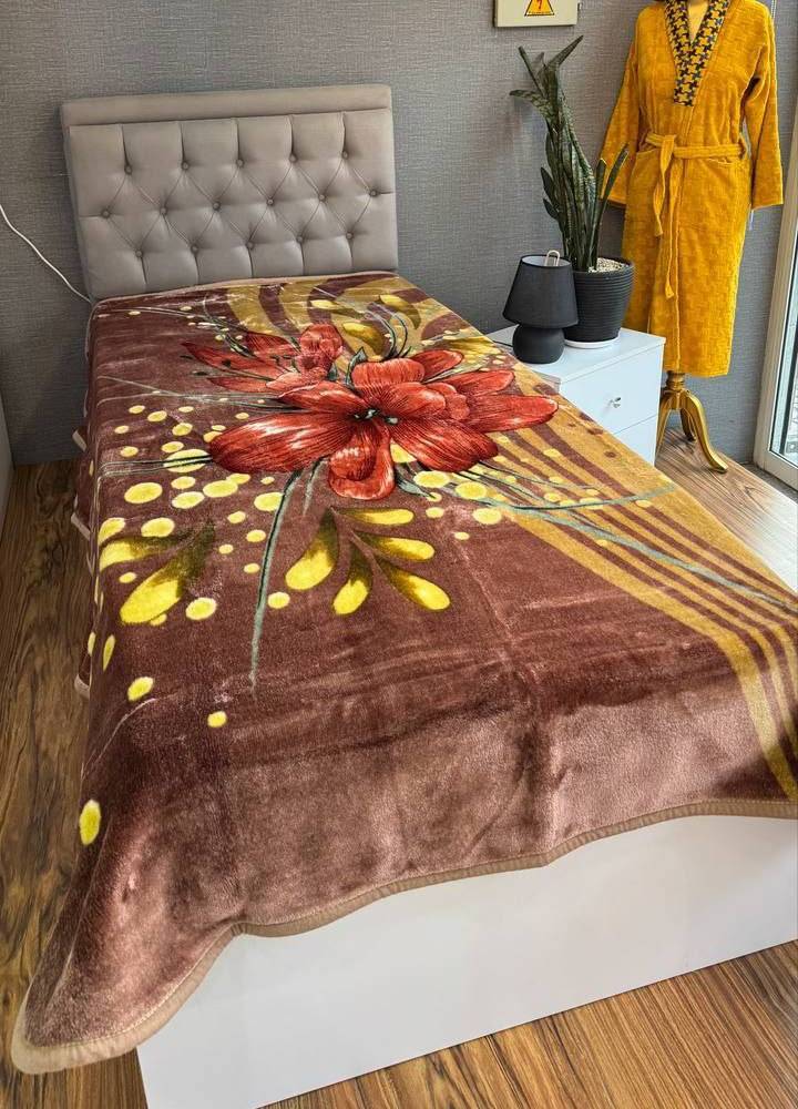 تصویر 1 از خرید پتو پروانه دو نفره گلدار قیمت مناسب