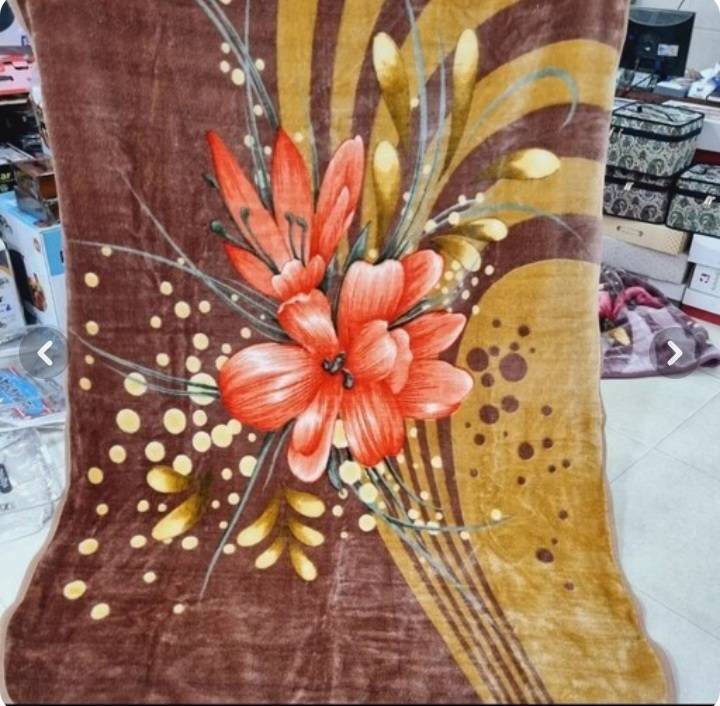 تصویر 3 از خرید پتو پروانه دو نفره گلدار قیمت مناسب