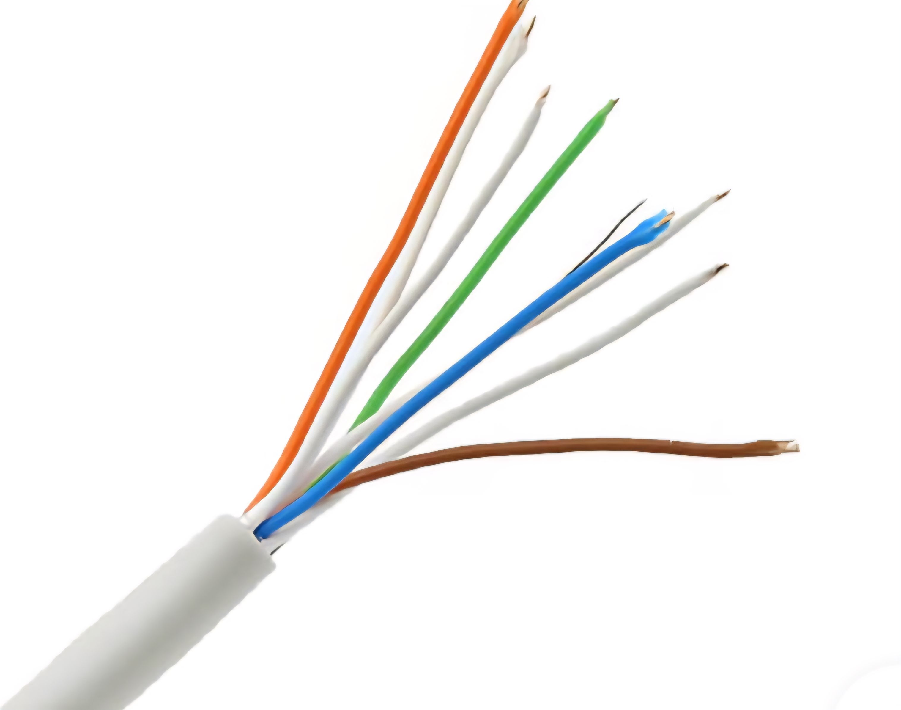 کابل 4 زوج 0/6 هوایی طوسی رویان + قیمت عمده