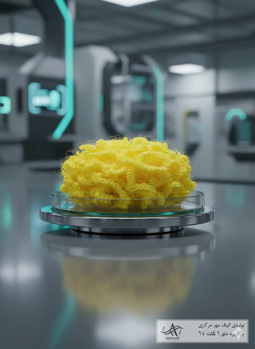 4️⃣ فروش الیاف پلی‌استر رنگی سالید RV