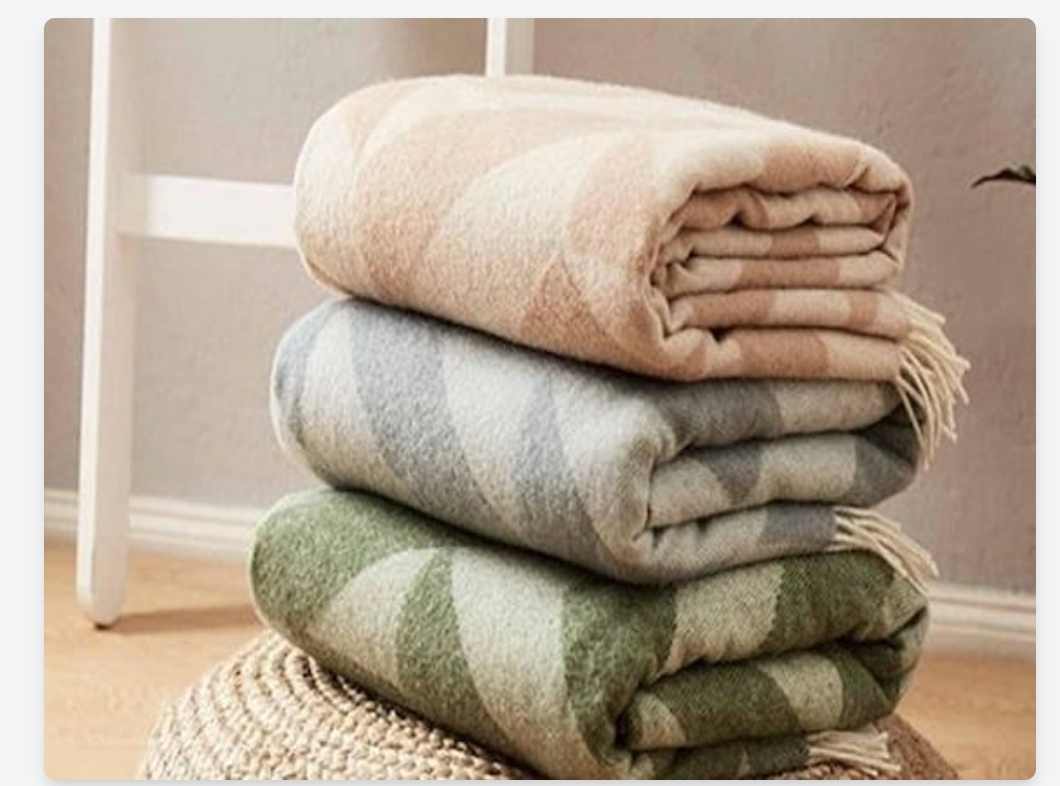 خرید پتو پشمی دو نفره + قیمت فروش استثنایی