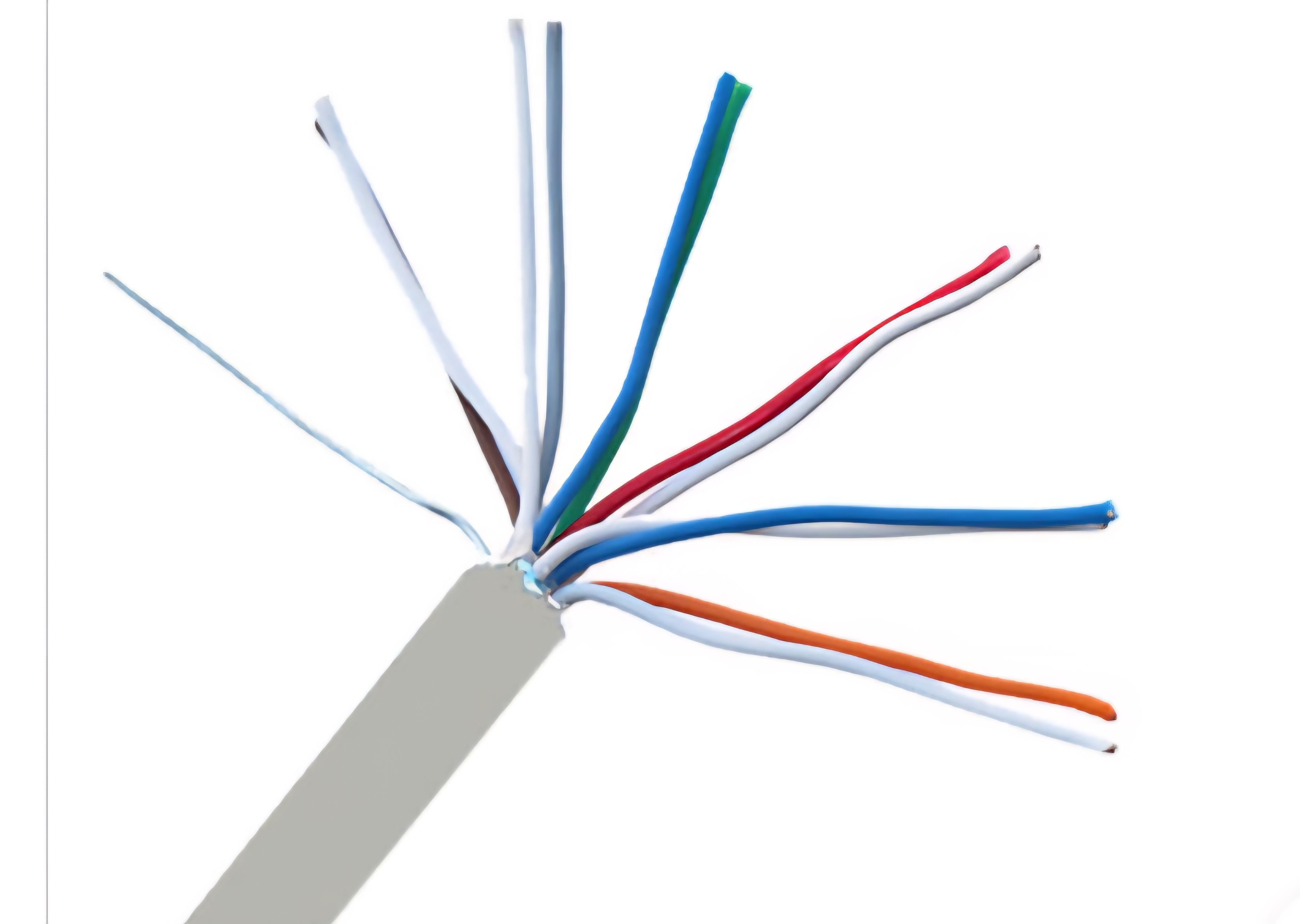 کابل 6 زوج 0/5 هوایی طوسی رویان