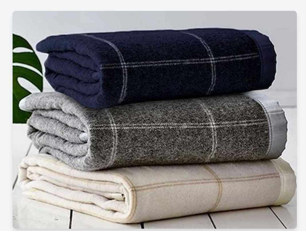 تصویر 2 از خرید پتو پشمی دو نفره + قیمت فروش استثنایی