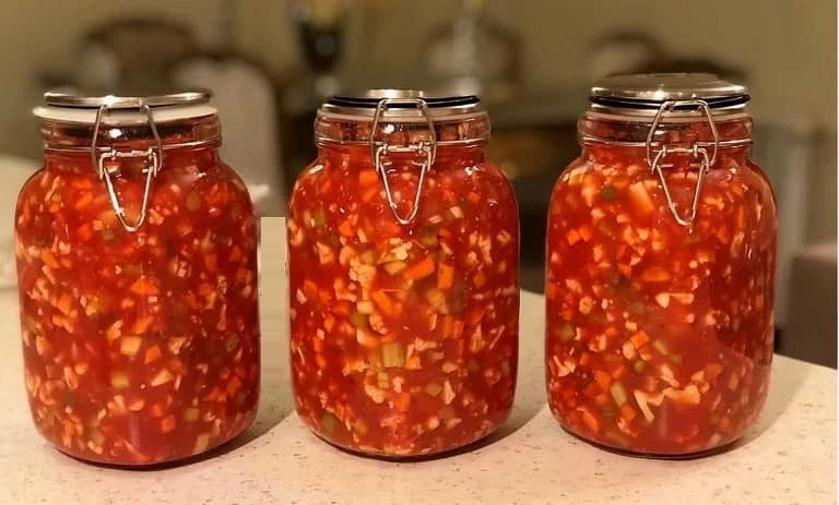 بهترین ترشی گوجه ای مشهدی + قیمت خرید عالی