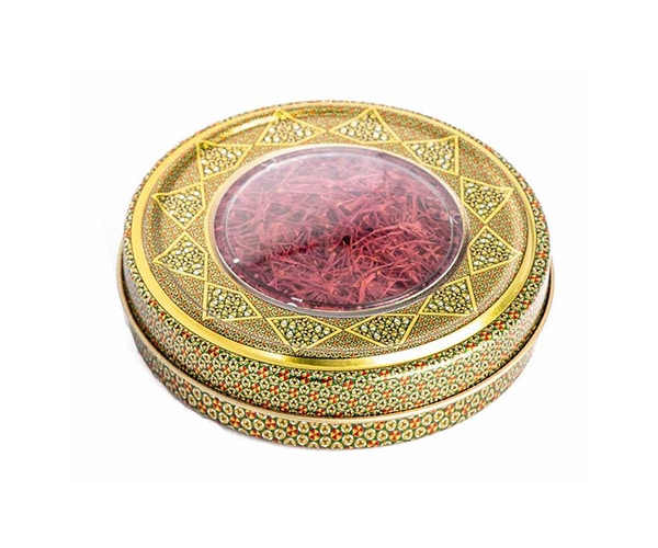 بهترین ظرف بسته بندی زعفران خاتم + قیمت خرید عالی