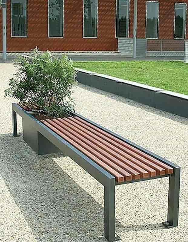 تصویر 1 از خرید و قیمت نیمکت گلدان دار + فروش عمده