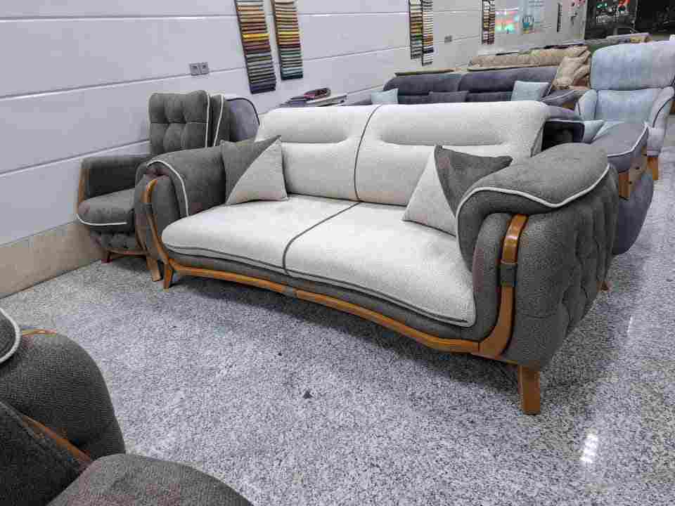 قیمت مبل راحتی سفید خاکستری تهران با کیفیت ارزان + خرید عمده