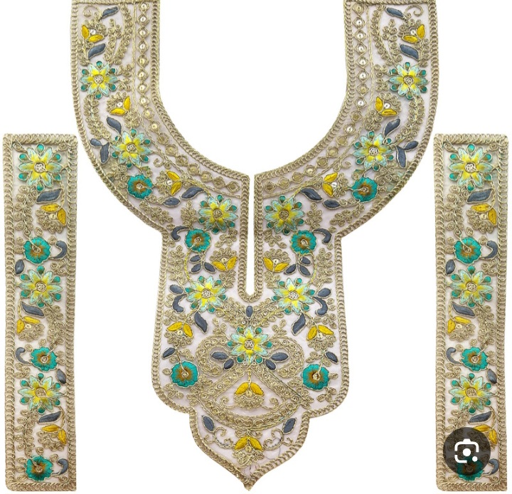 فروش انواع نوار یراق + مدل یقه و آستین