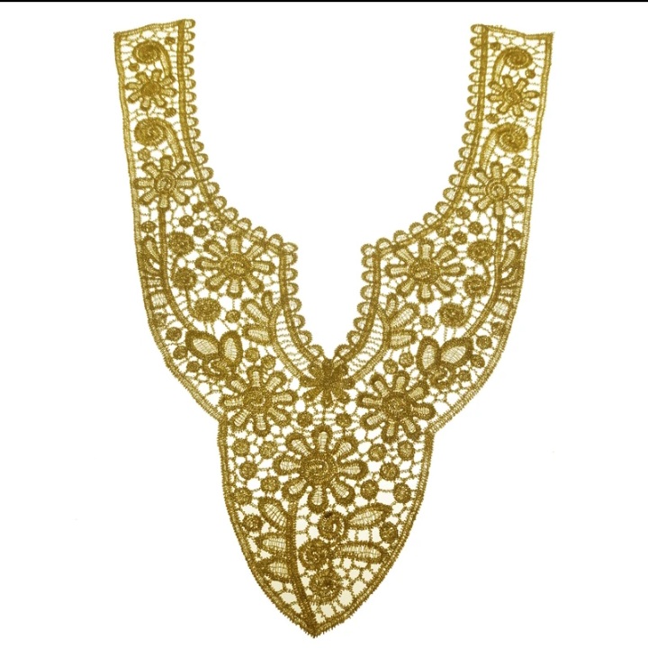 تصویر 1 از فروش انواع نوار یراق + مدل یقه و آستین