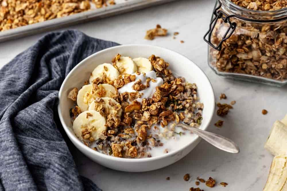 تصویر 2 از قیمت گرانولا جو دو سر و عسل + خرید باور نکردنی