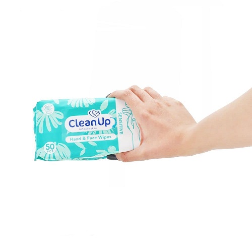 خرید جدیدترین انواع دستمال مرطوب دست و صورت کلین آپ
