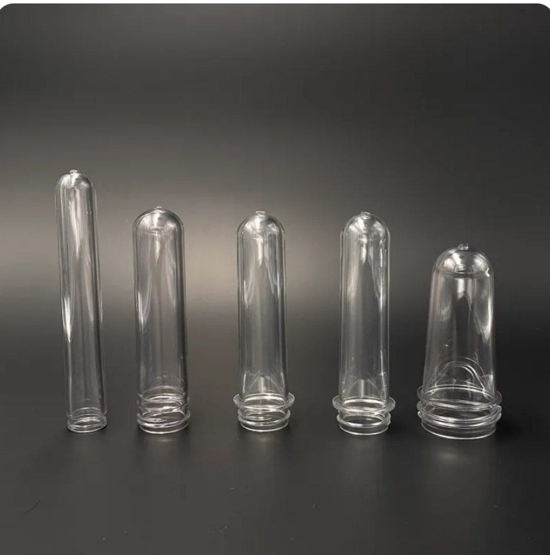 پریفرم پلاستیکی شفاف با دهانه ۱۲۰