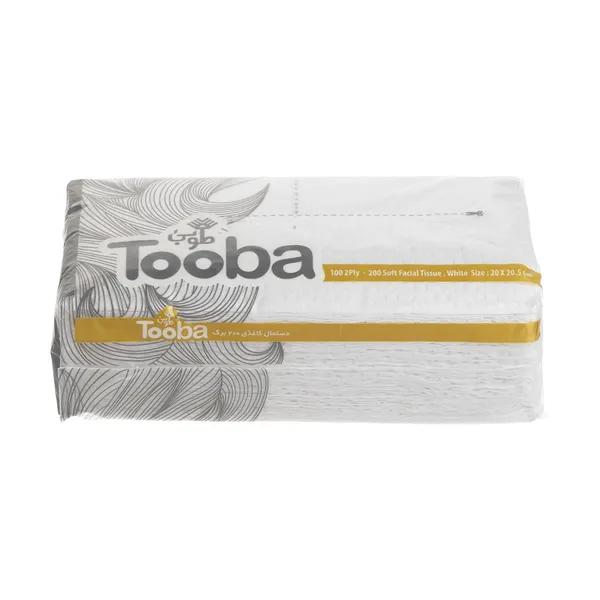 خرید دستمال کاغذی 100 برگ طوبی جعبه ای + قیمت عالی