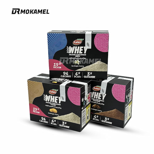 تصویر 1 از ساشه پروتئین وی کاله ۱۲ عدد + کیفیت عالی