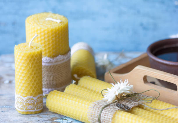 تصویر 5 از فروش شمع با موم عسل جدید + قیمت خرید به صرفه