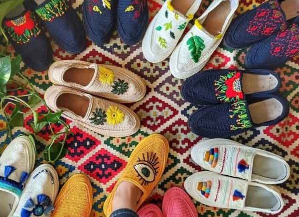 خرید و قیمت گیوه طرح‌ دار + فروش عمده