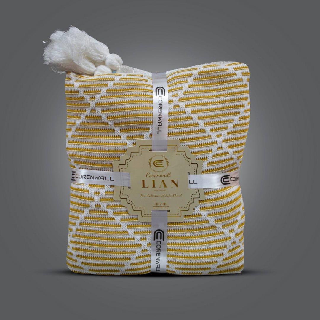 تصویر 3 از خرید پتو شال مبل لیان کوچک + فروش صادراتی