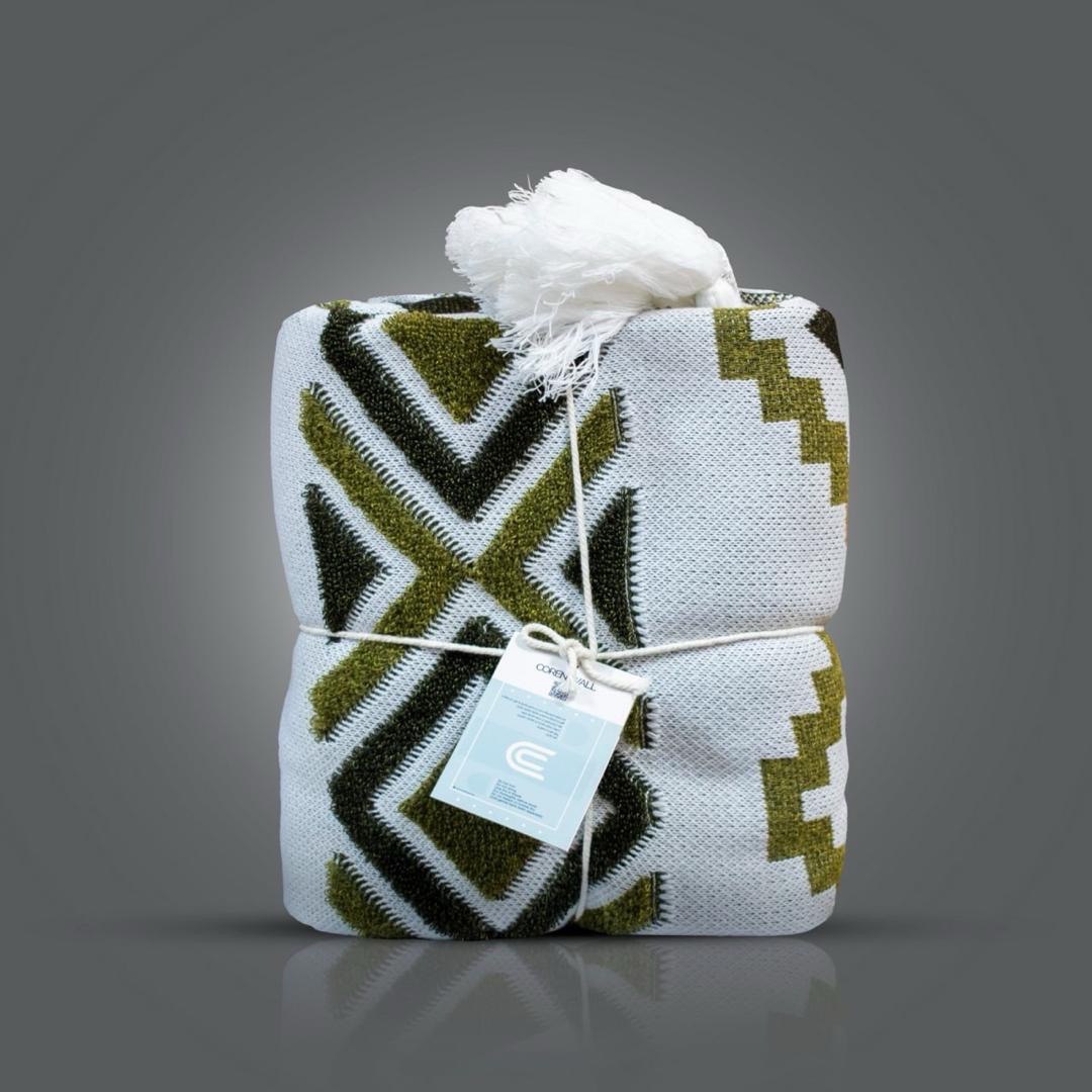 تصویر 2 از خرید عمده پتو شال مبل تمام پانچ + فروش جشنواره