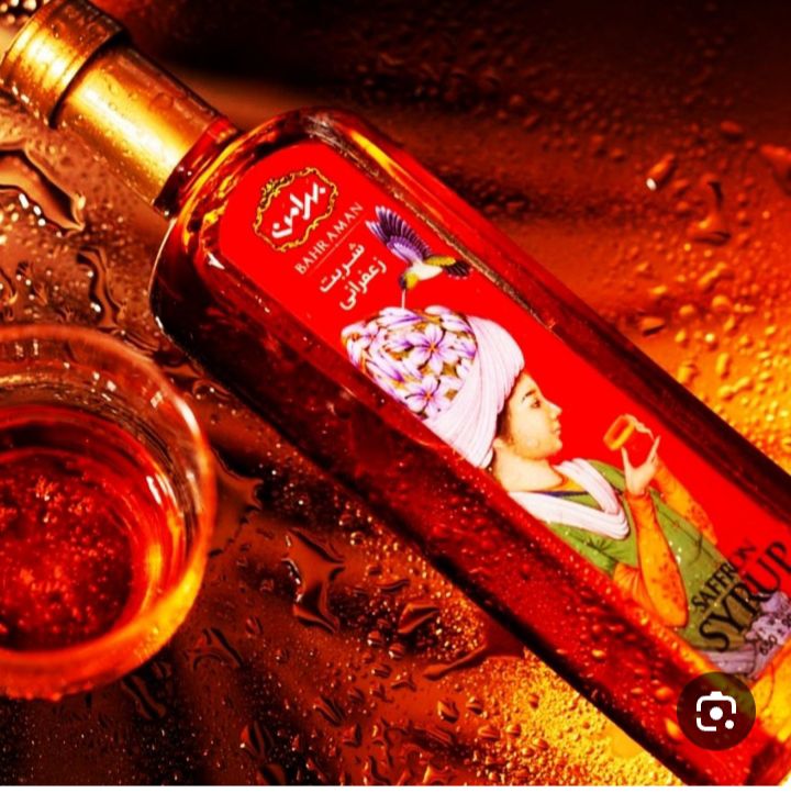 خرید با شرایط فوق العاده شربت زعفران بهرامن‌‌ ویژه صادرات