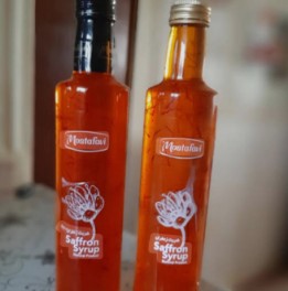 فروشگاه عمده فروشی شربت زعفران مصطفوی غلیظ در مشهد بازرگانی دشت ناز