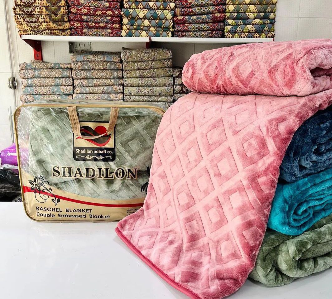 تصویر 2 از خرید عمده پتو شادیلون دو نفره + تضمین کیفیت