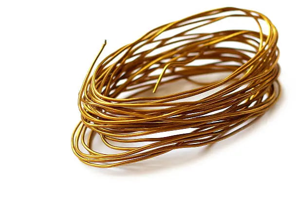 فروش سیم مفتول طلایی ضخیم و قیمت خرید به صرفه