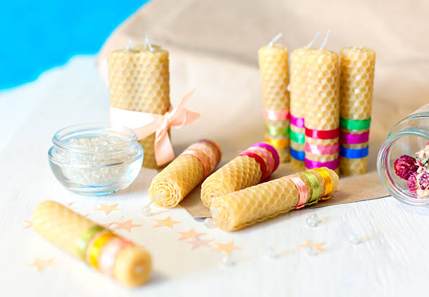 تصویر 5 از خرید و فروش ست شمع موم عسل با شرایط فوق العاده